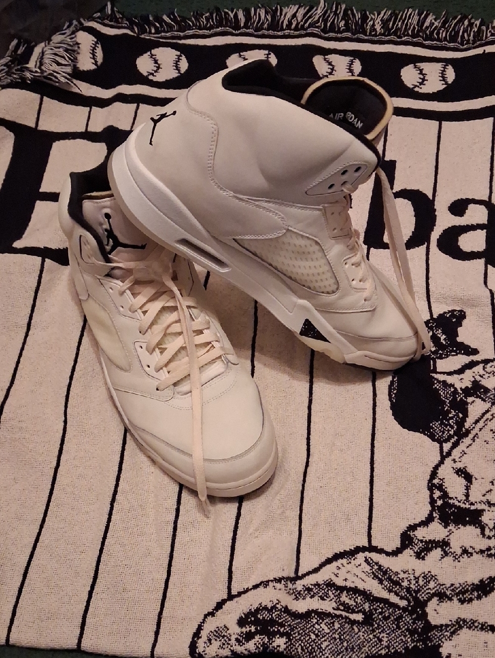 Air Jordan 5 Retro SE "Sail" Sneakers  Size 18